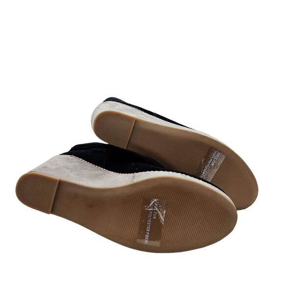 Kensie Women's Holliston Suede Cold Weather Wedge Boots - 10 - Picture 7 of 9